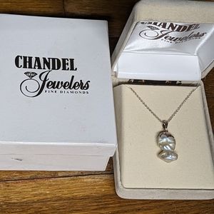 Antique Baroque Pearl Necklace